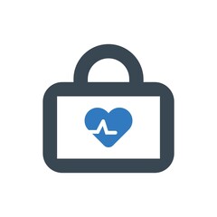 Health insurance icon