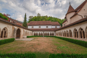 Cloître de Saint Ursanne, Jura, Suisse