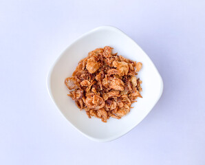 bowl of fried onion