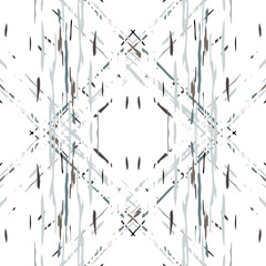 Hand Drawn, Paint Texture. Shibori Seamless