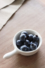 Cafe - Chiffon cake with summer berries and cream