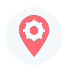 Navigations Colored Vector Icon