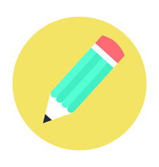 Pencil Colored Vector Illustration