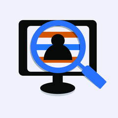 search icon vector illustration