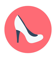 Pump Shoes Colored Vector Illustration