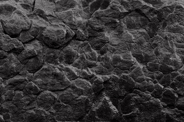 Dark concrete wall background texture for background.