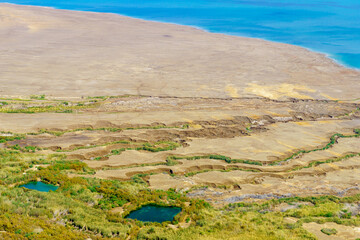 View of the northern part of the Dead Sea