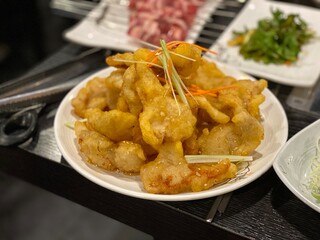 Asian food lamb skewers Double Cooked Pork Slices grilled lamb