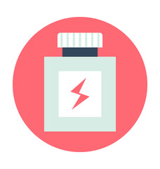 Food Supplements Colored Vector Icon