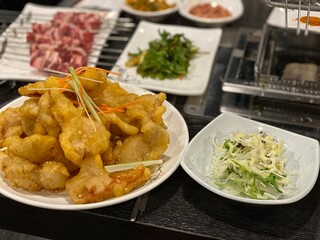 Asian food lamb skewers Double Cooked Pork Slices grilled lamb