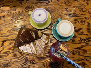 Cafe coffee holiday building tea drink bread sweet day