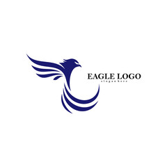 Eagle logo vector template. concept design