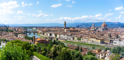 Florence, Italy. Firenze landmarks