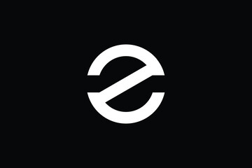 ZC logo letter design on luxury background. CZ logo monogram initials letter concept. ZC icon logo design. CZ elegant and Professional letter icon design on black background. Z C CZ ZC - obrazy, fototapety, plakaty