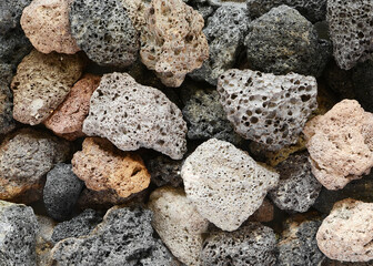 Volcanic stones
