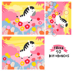 Obraz premium Find 10 differences