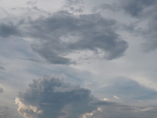 Fototapeta na wymiar apart of cloud on dark sky 07
