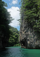 Natural landscape of Phi Phi island, one of the most popular famous island in Andaman sea- Krabi, Thailand