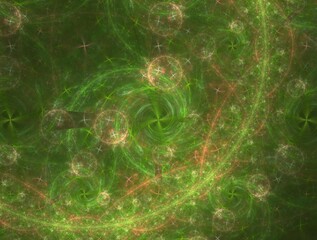 Imaginatory fractal background generated Image