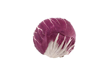 Obraz premium Radicchio red salad isolated on white