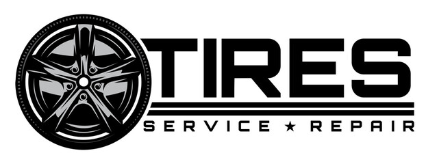 Vector Template with disk car drive. Illustration for logo design, business card, poster, website. Black background