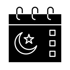 Ramadan calendar icon