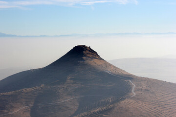 Mountain view, in beautiful nature.