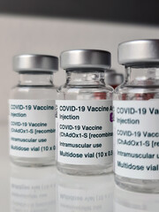 Astrazeneca Vaccine ready to be injected to patients