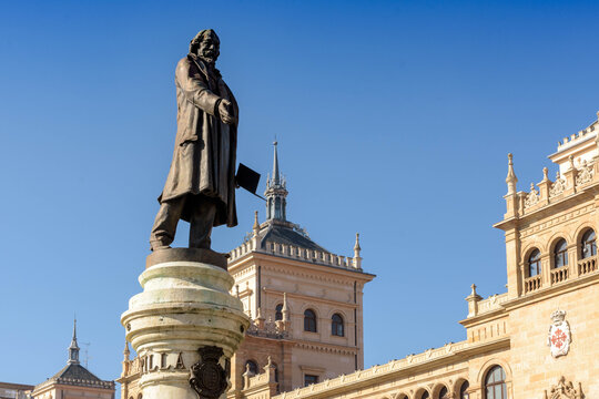 Zorrilla Square in Valladolid, Castile and Leon, Spain