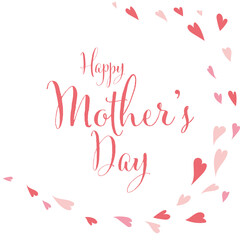 Love floral illustration