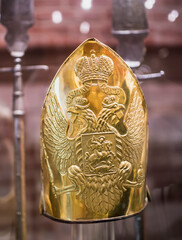Grenadier cap. Museum of the Patriotic War of 1812