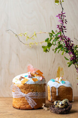 Easter cake is a traditional Russian and Ukrainian cake.