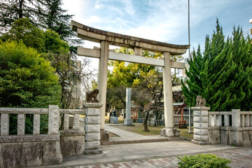 埼玉県川口市の川口神社と境内社の梅ノ木天神社