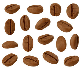 Set Of Coffee Beans