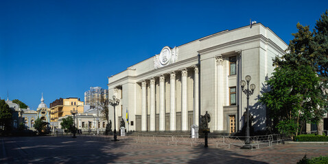 Supreme Council of Ukraine in Kyiv, Ukraine