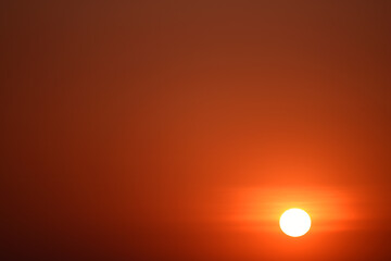 Evening sunset sky,majestic  colors of nature,photo