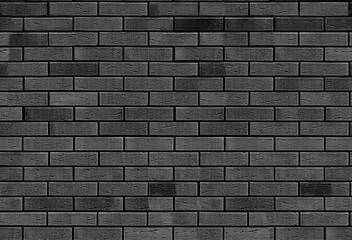 Seamless texture Grey Brick in winter frost