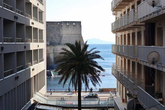 Napoli - Palma condominiale da Rampa Pizzofalcone