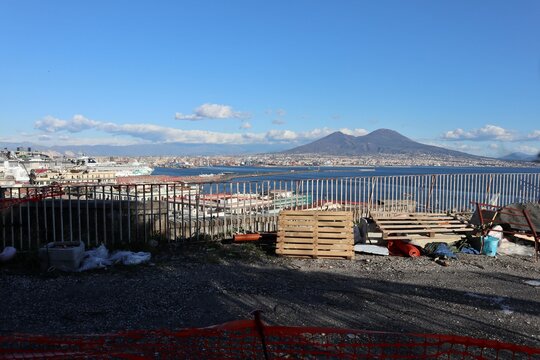 Napoli - Panorama dal Belvedere di Pizzofalcone