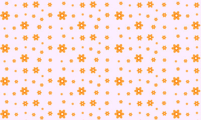 Beautiful Flower Pattern Background