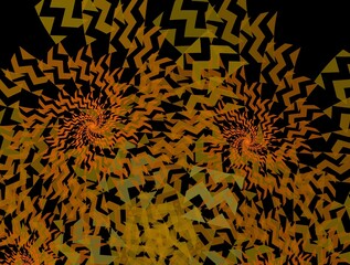 Imaginatory fractal background generated Image