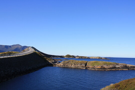 Atlanterhavsveien, Noruega. La carretera del Atl&aacute;ntico Norte. Realmente peligrosa en invierno peroa la vez espectacular.