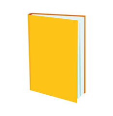  book, vector illustration, white background