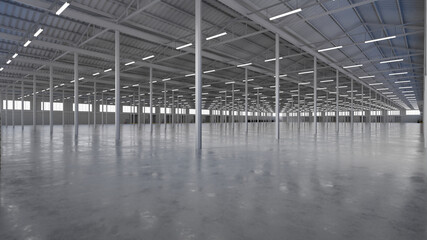 Industrial Building Interior 5b