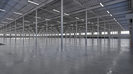 Industrial Building Interior 5b