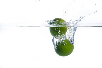 Lime in water