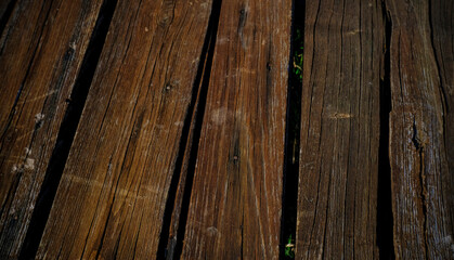 old wood textured background of wooden planks. Background. Close-up. copy space