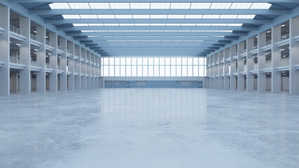 Industrial Hall Interior 1