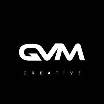 QVM Letter Initial Logo Design Template Vector Illustration