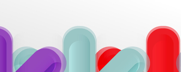 Abstract glossy crosses background for business or technology presentations, internet posters or web brochure covers